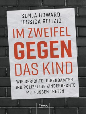 cover image of Im Zweifel gegen das Kind